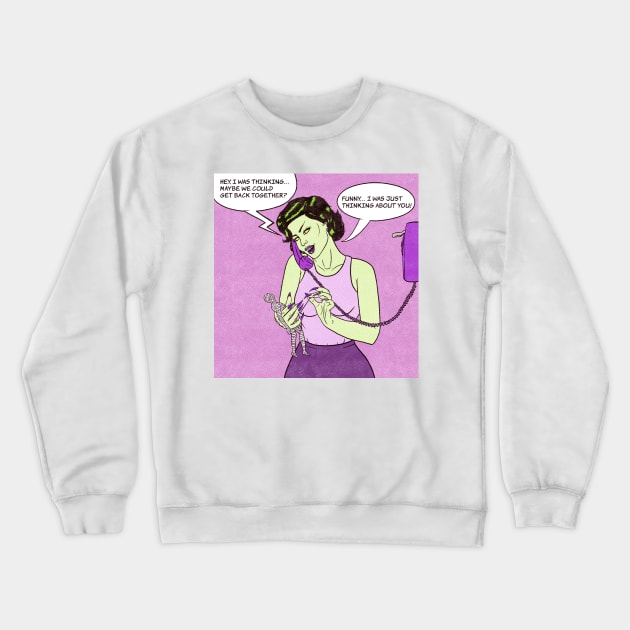 Hex Boyfriend Crewneck Sweatshirt by classycreeps